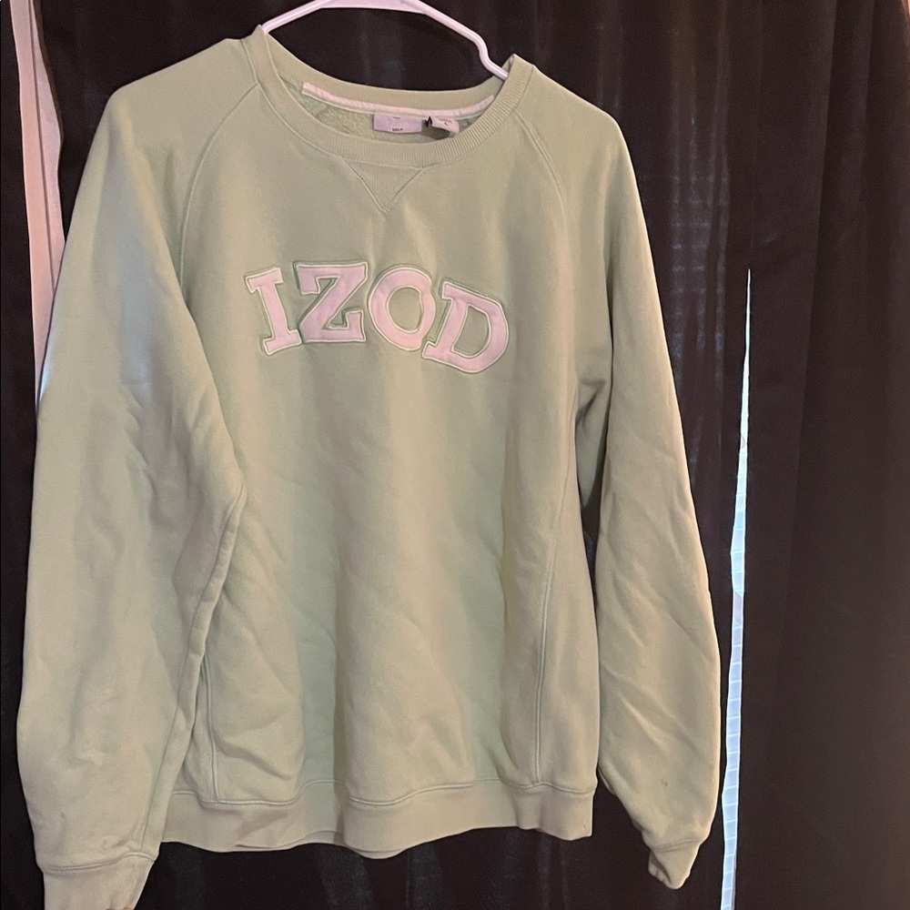 Izod Mint Green Crewneck Sweatshirt